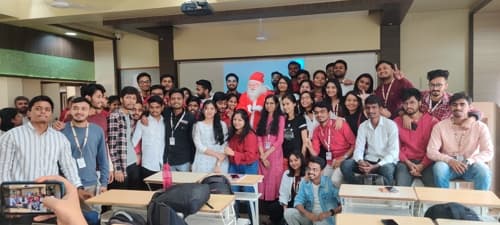 Dr DY Patil Institute of Management & Research Pimpri Christmas Day Celebration photo 4